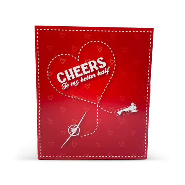 Betty Buzz + Aviation Gin = The Perfect Gin & Tonic Combo Valentine's Day Drinkable Card
