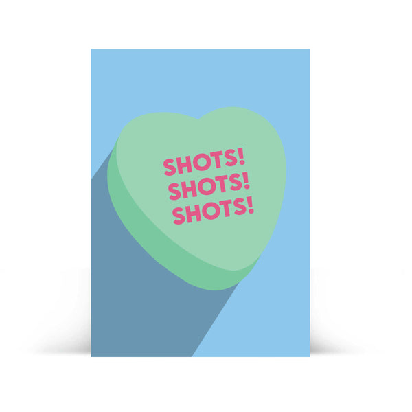 "Shots Shots Shots!" Drinkable Card® (FREE Ground Shipping)