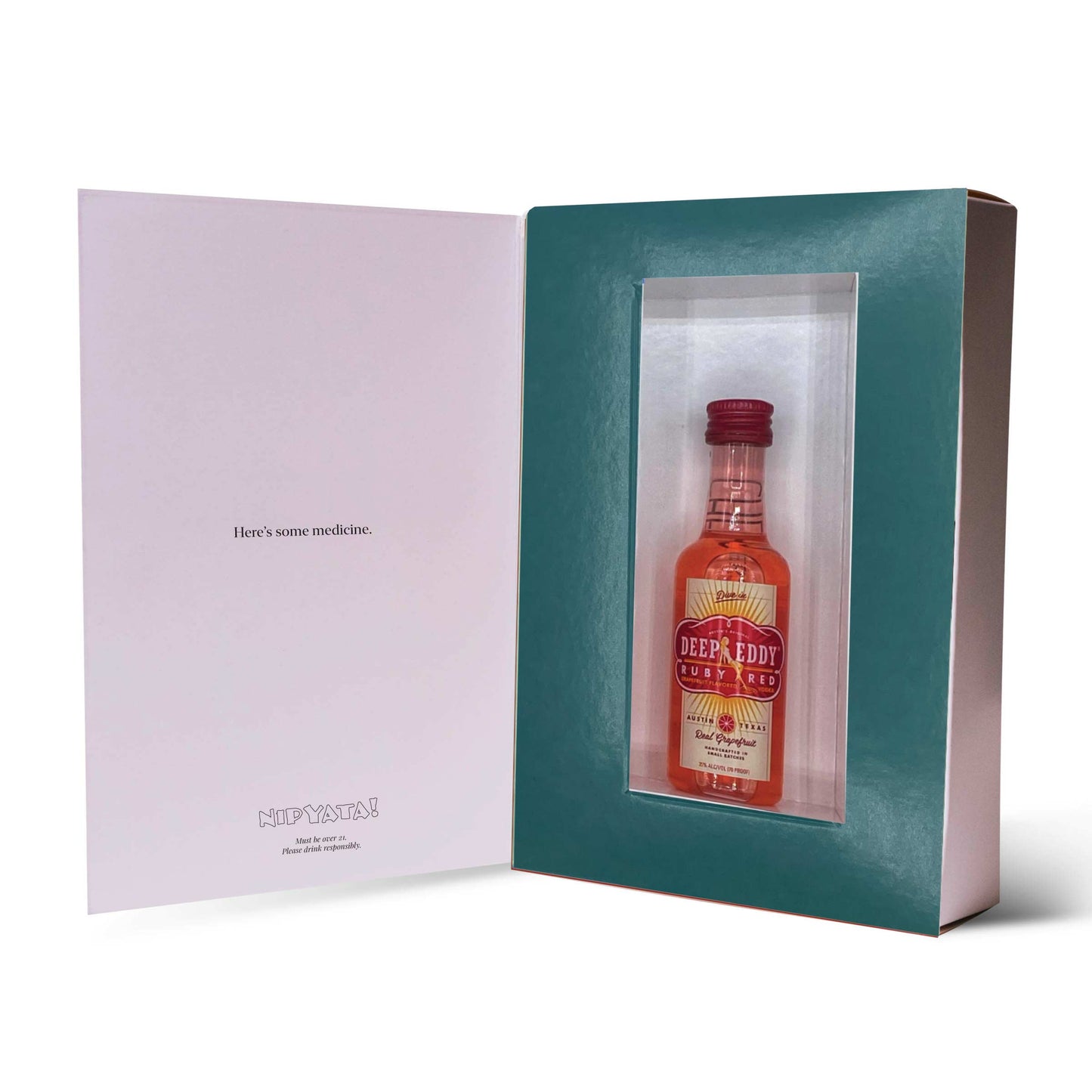 "Get Well Soon!" Drinkable Card® (FREE Ground Shipping)
