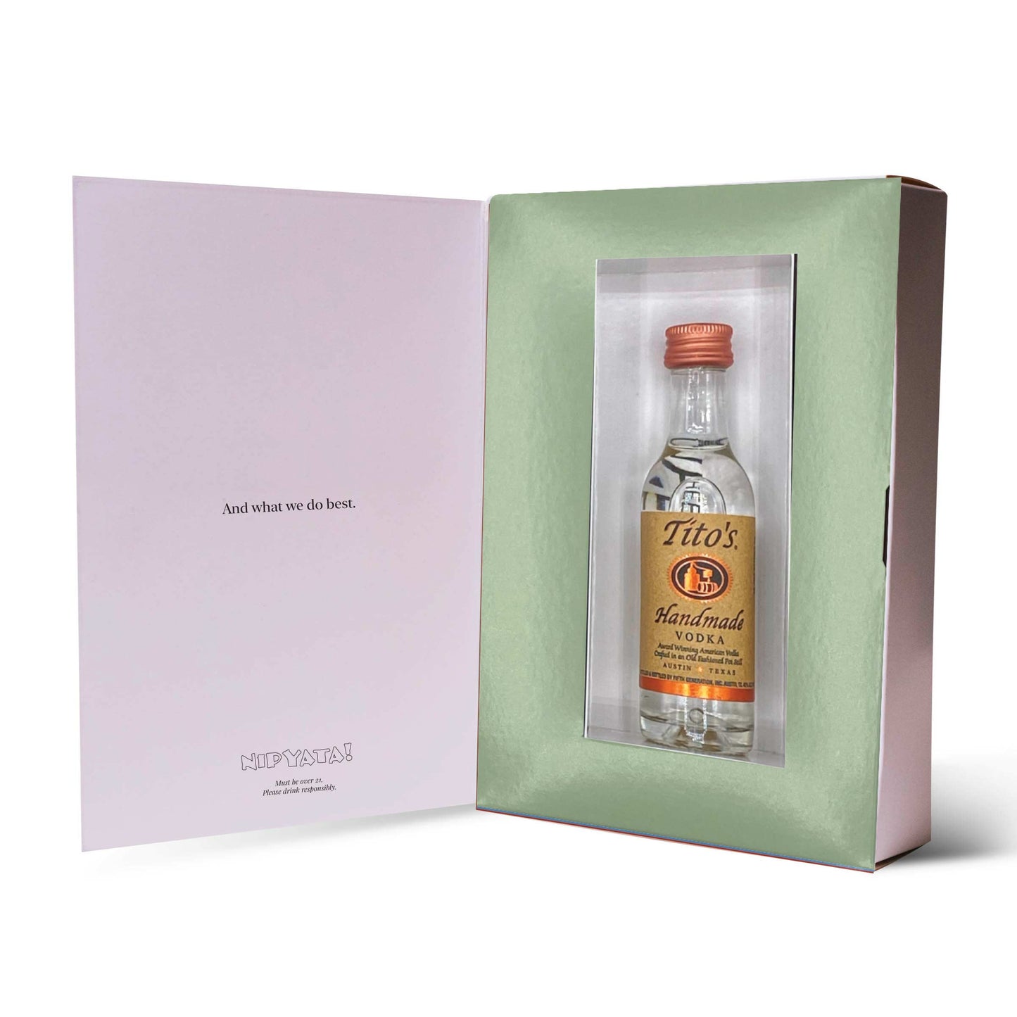 "Thinking of You!" Drinkable Card® (FREE Ground Shipping)