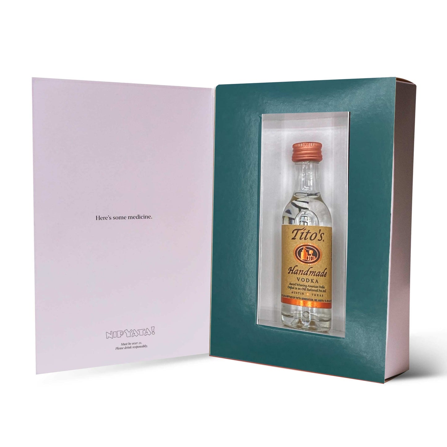 "Get Well Soon!" Drinkable Card® (FREE Ground Shipping)