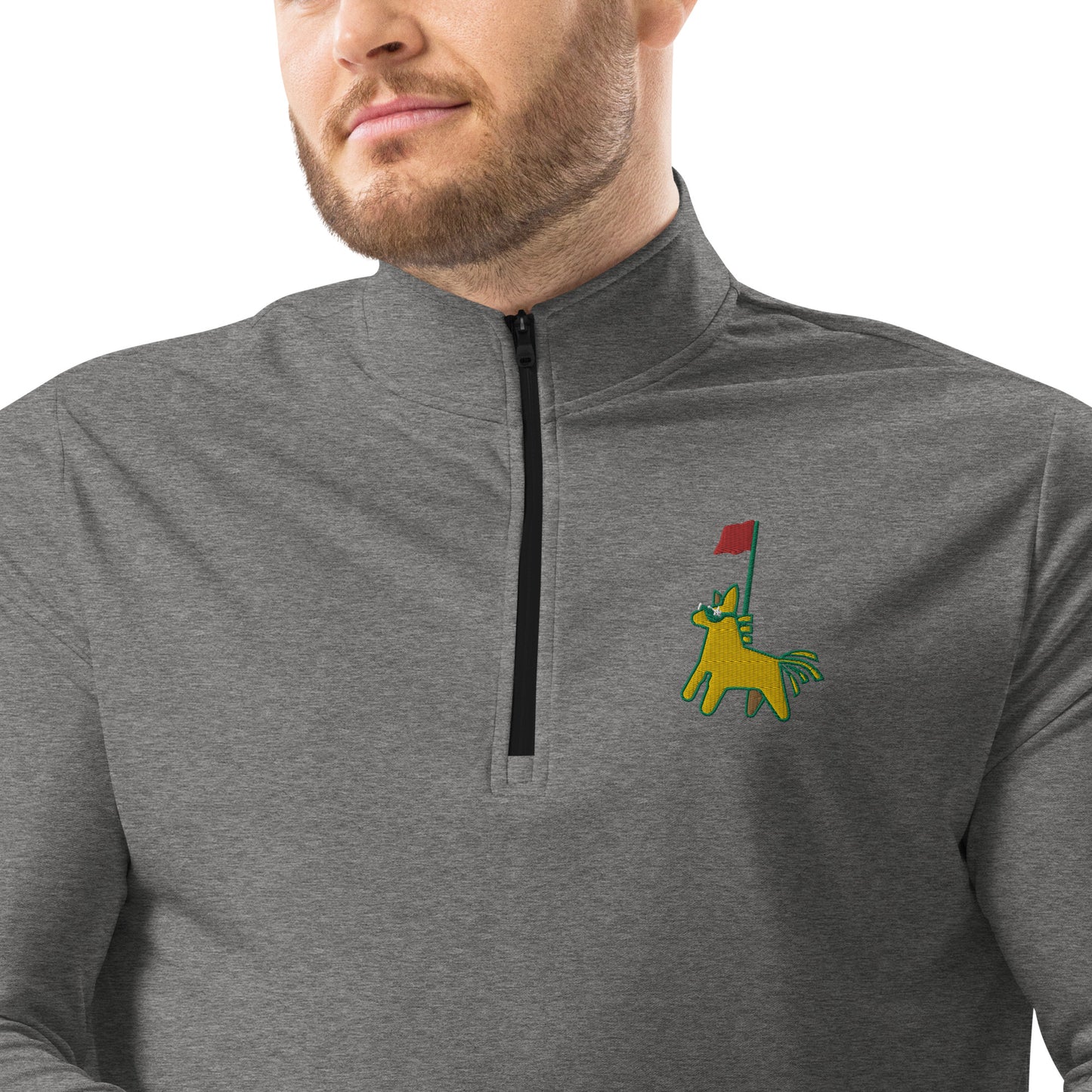 Quarter 19th hole zip pullover