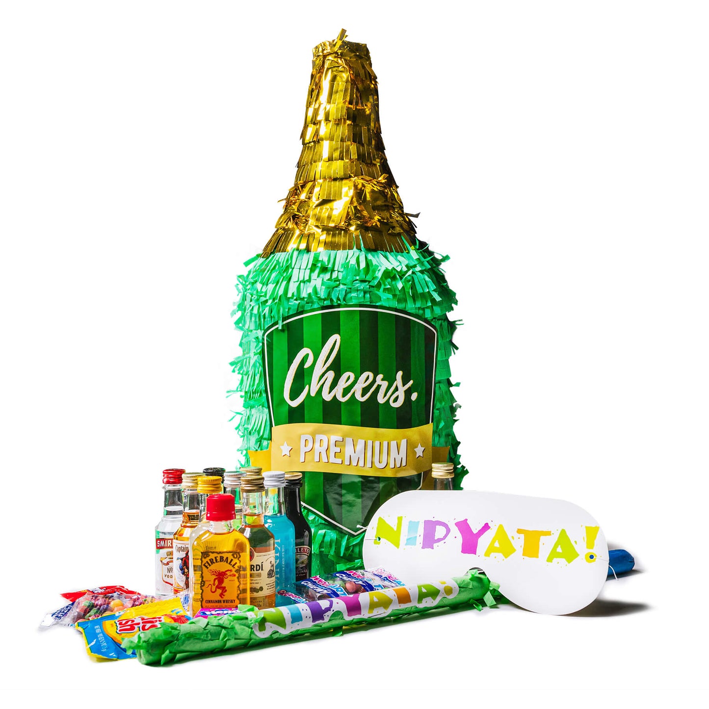 Poppin' Bottles In The Ice NIPYATA!® (Mini Plastic Bottles Pre-loaded) - FREE FedEx Shipping Included