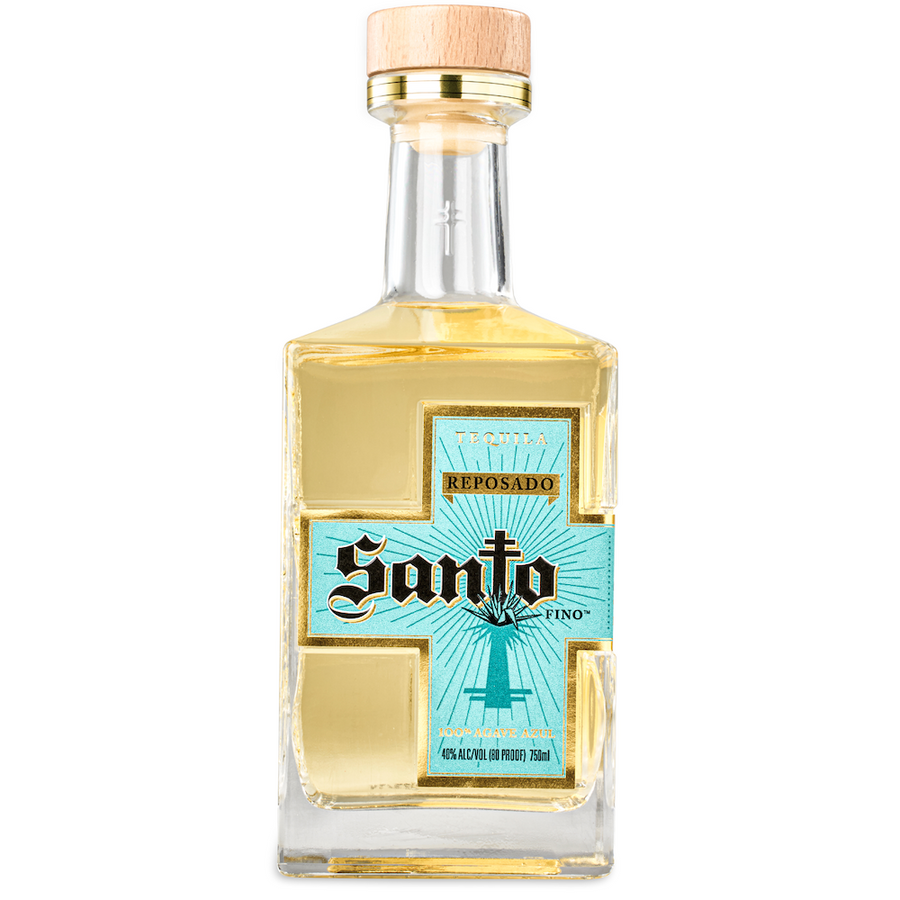 Santo Reposado Fino Tequila, 750 mL Bottle