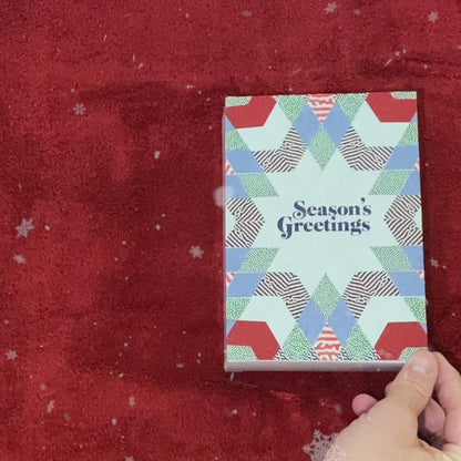 "Season's Greetings!" Drinkable Card® (FREE 2 Day Shipping)