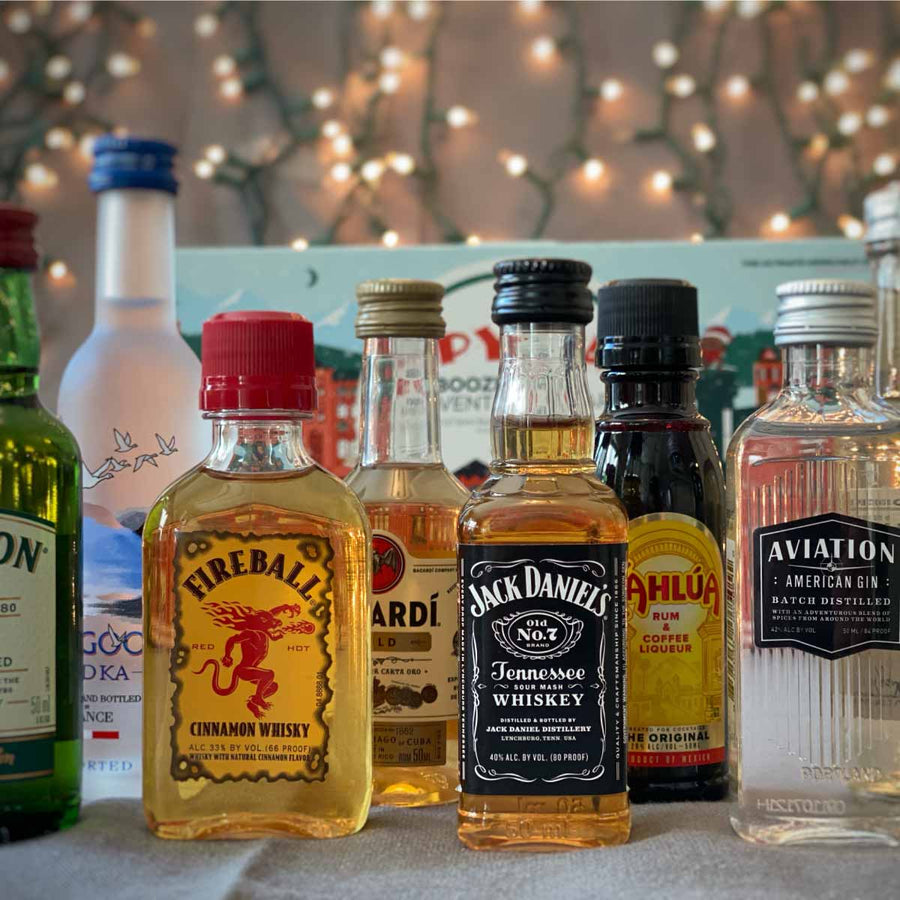 NIPYATA!® Boozy Advent Calendar: 12 Shots of Christmas®! (12 Bottles Pre-loaded)
