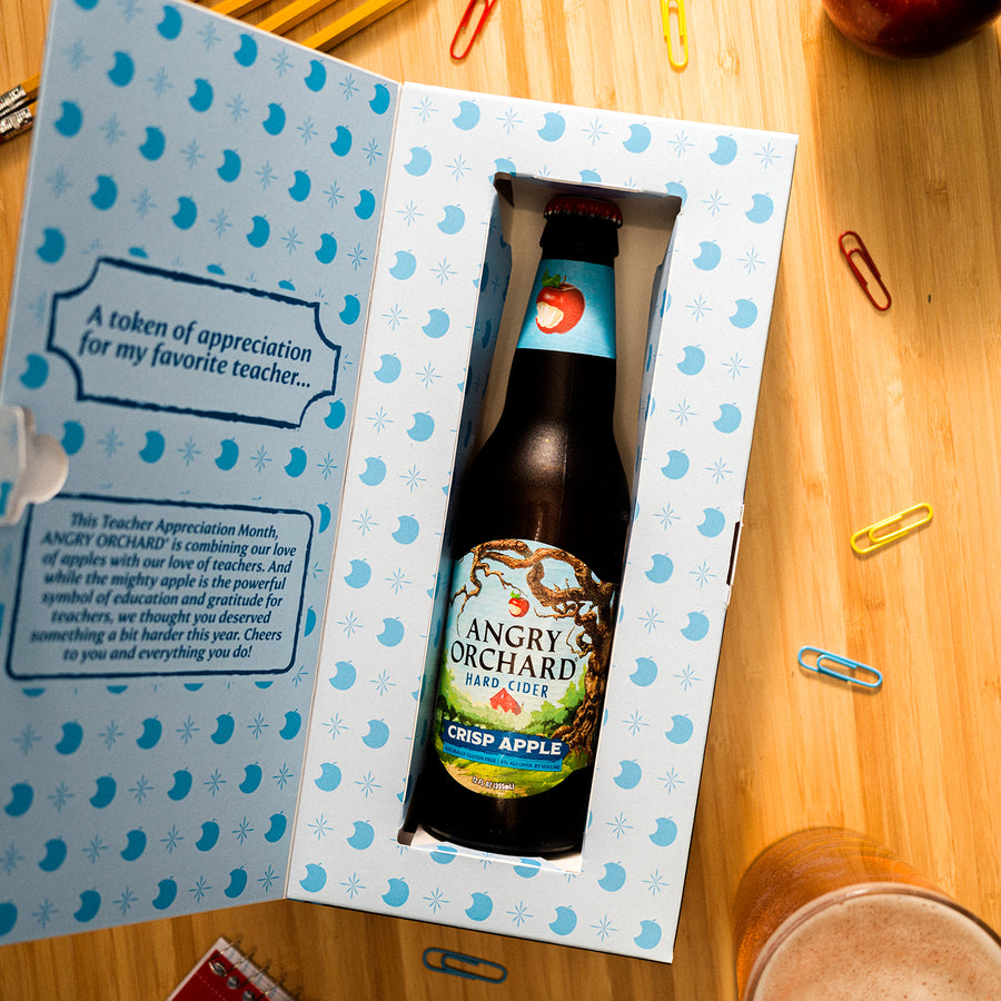 Angry Orchard® "Teacher Appreciation" Drinkable Card® (Limited Edition)