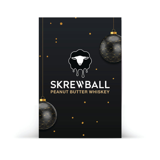 Skrewball Whiskey Holiday Drinkable Greeting Card®