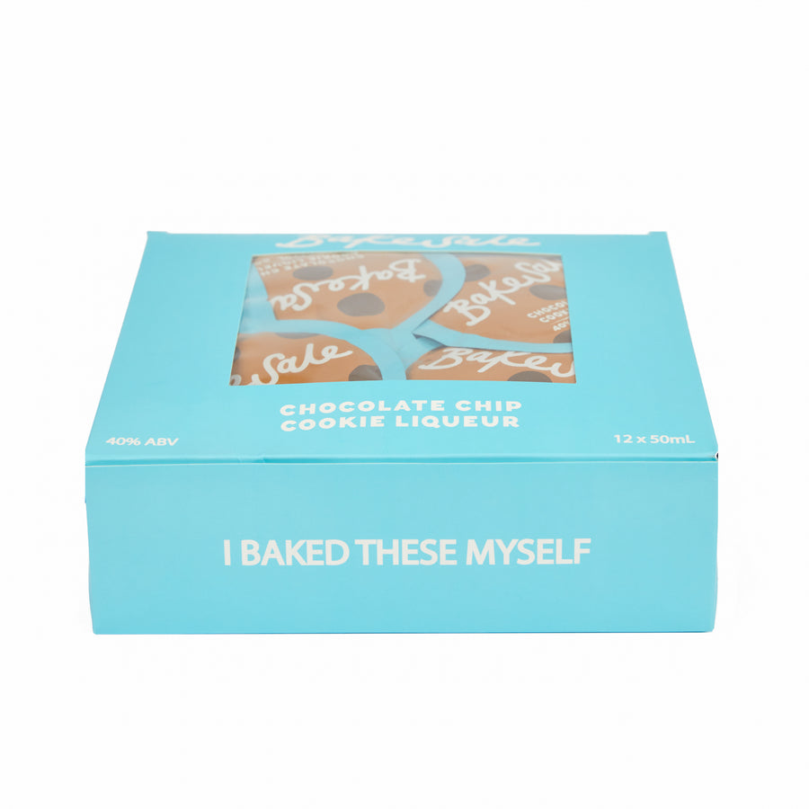 BakeSale® Cookie Box of Shots (12 Shots Included) - FREE Ground Shipping