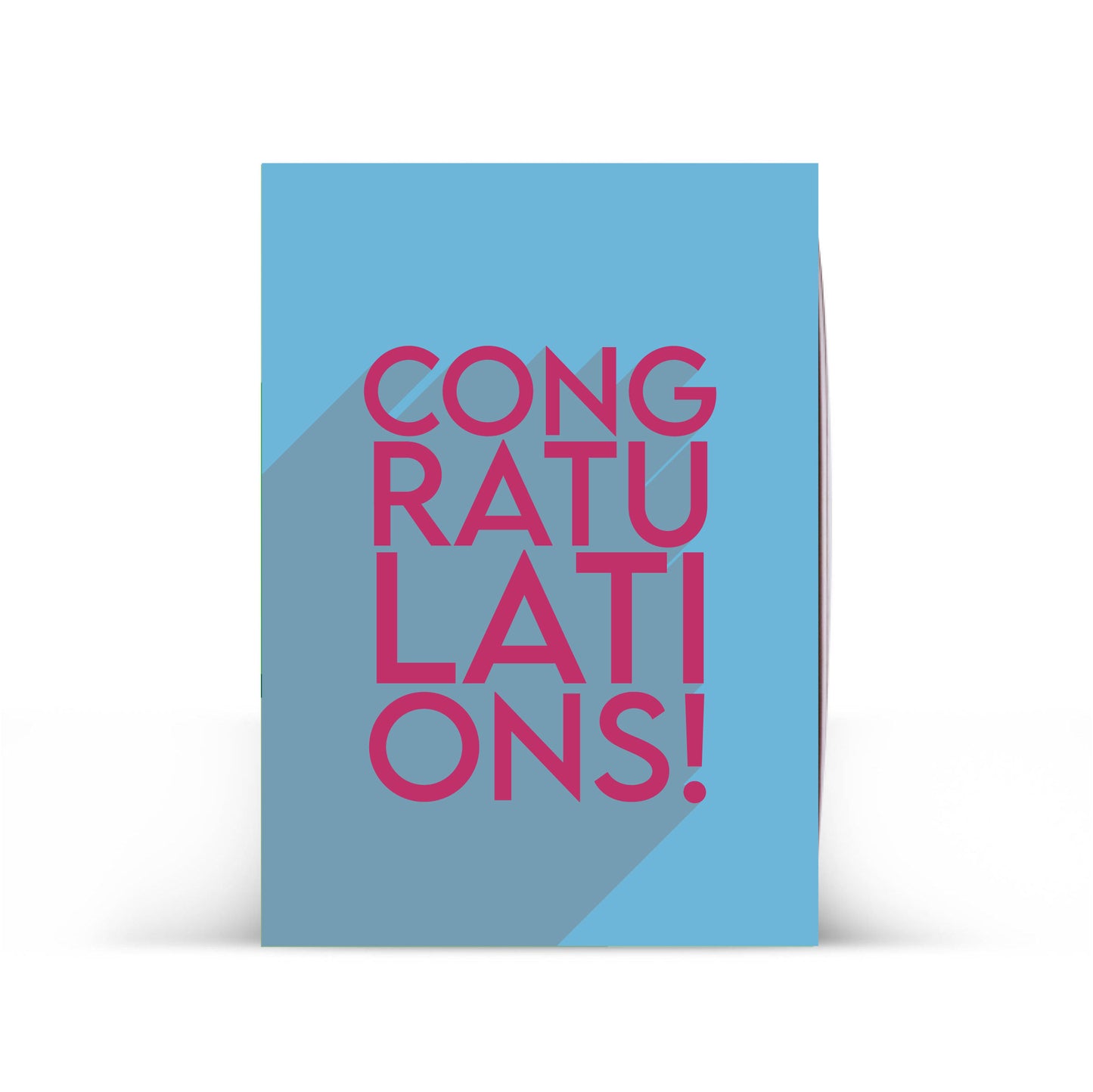 "Congratulations" Drinkable Card® (FREE Ground Shipping)