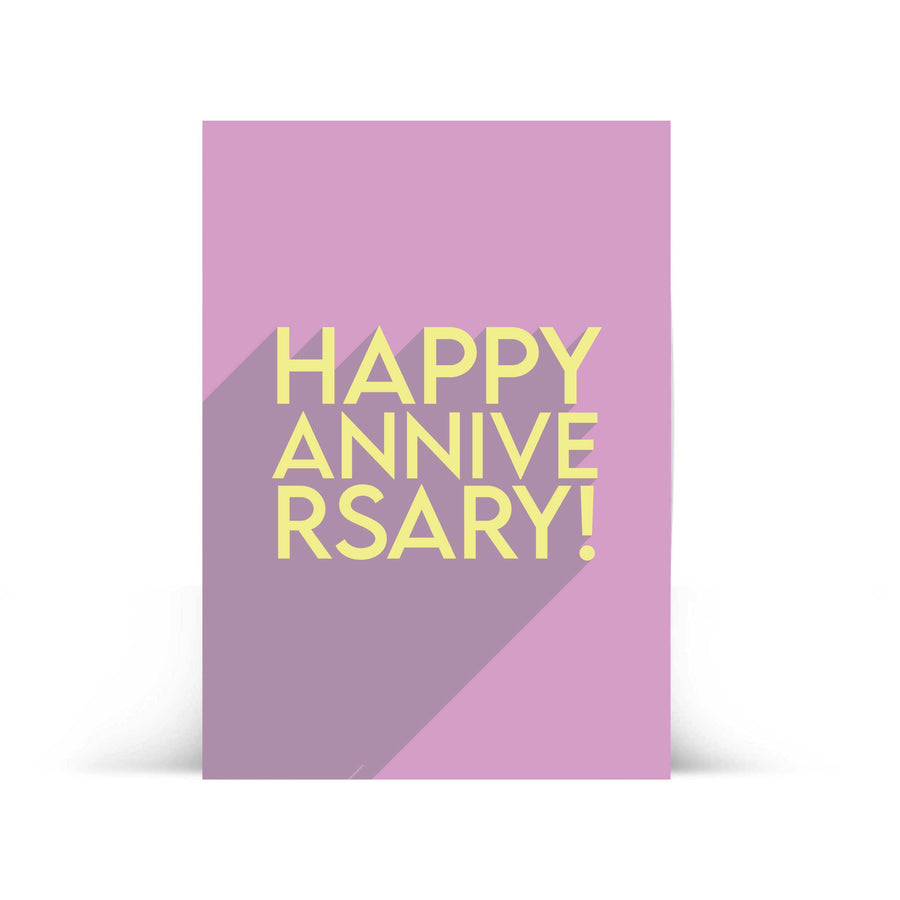 "Happy Anniversary!" Drinkable Card®