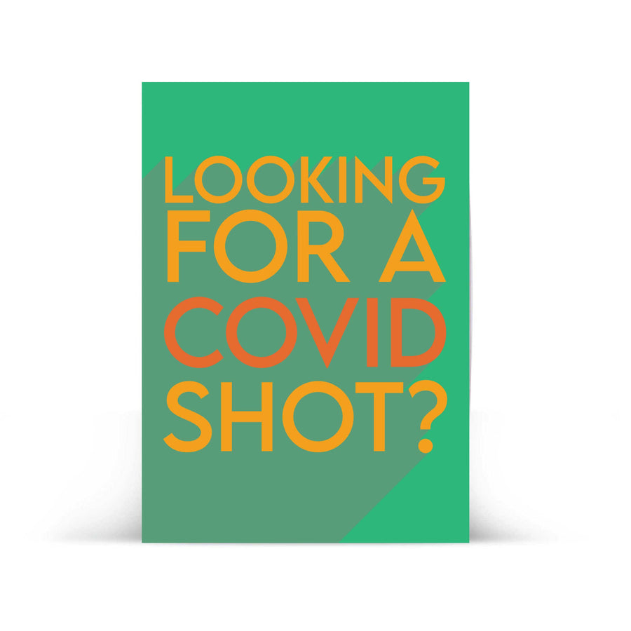 "Covid Shot" Drinkable Card® (FREE 2 Day Shipping)