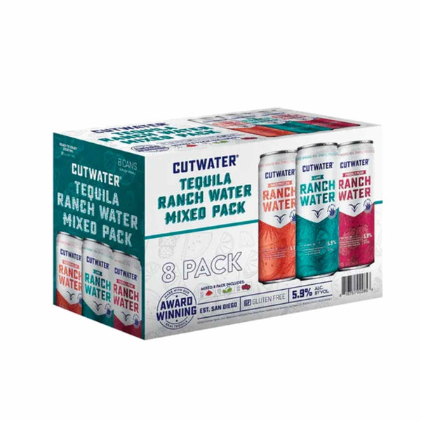 Cutwater Ranch Water Mixed Pack (8 Pack)