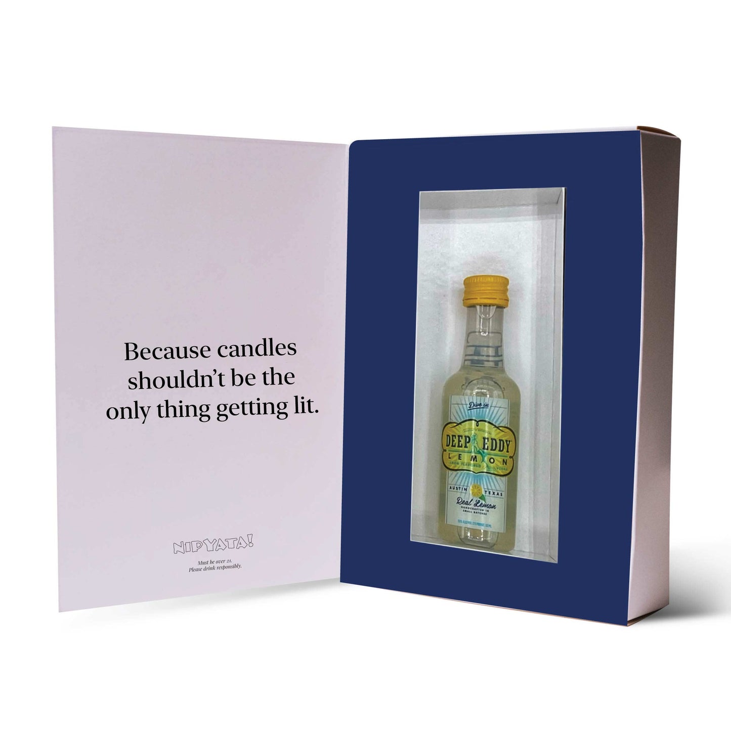 "Happy Hanukkah!" Drinkable Card® (FREE 2 Day Shipping)