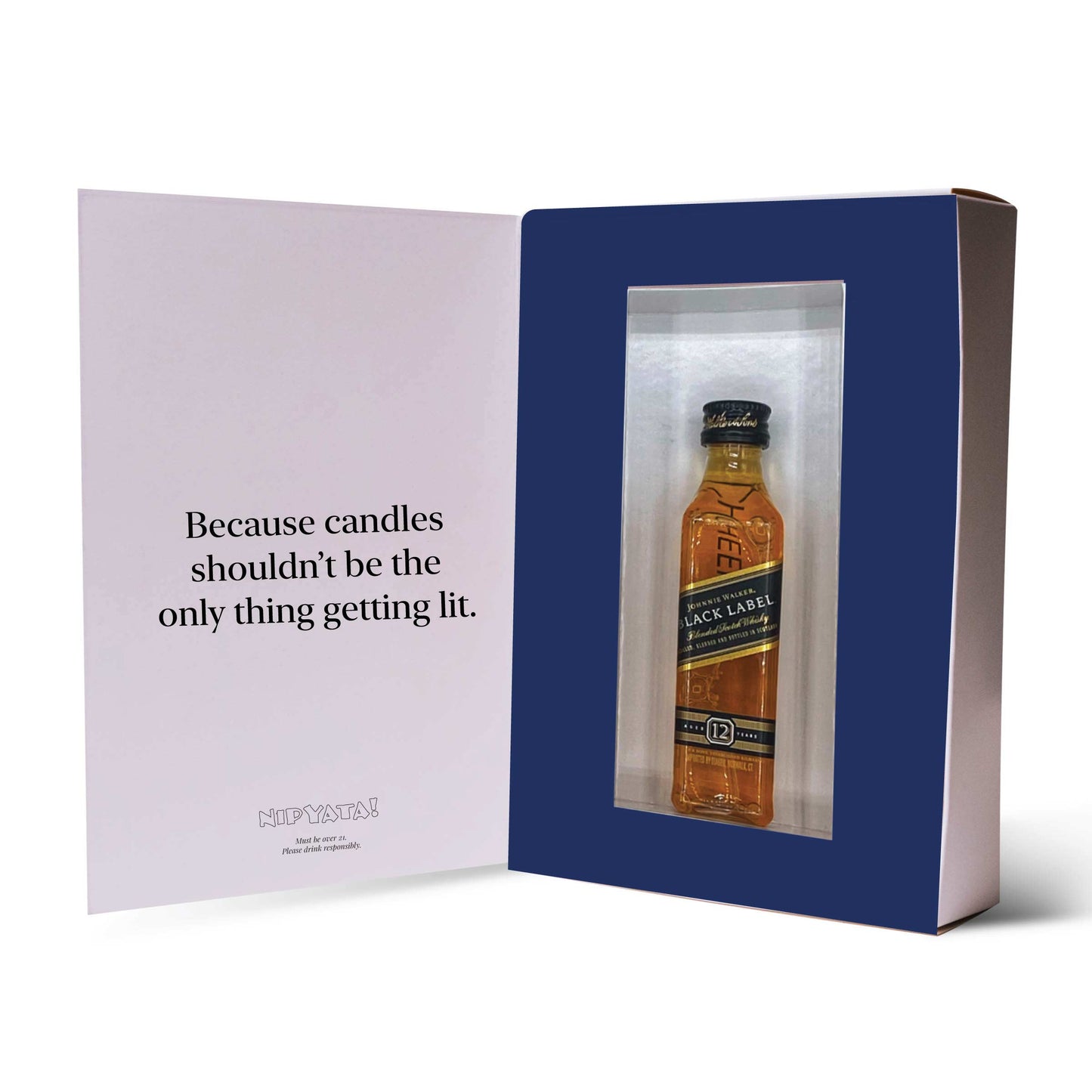 "Happy Hanukkah!" Drinkable Card® (FREE 2 Day Shipping)