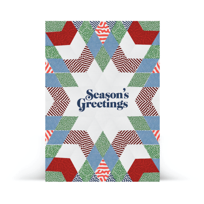 "Season's Greetings!" Drinkable Card®