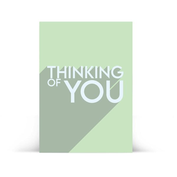 "Thinking of You!" Drinkable Card®